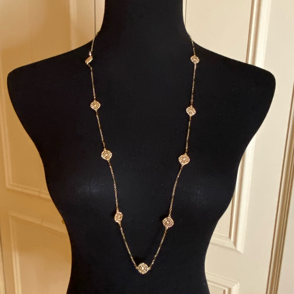 Talbots Necklace Gold Tone